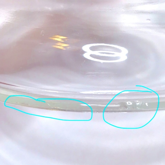 Pyrex round clear glass replacement lid 623-C B-15 8” - Picture 3 of 8